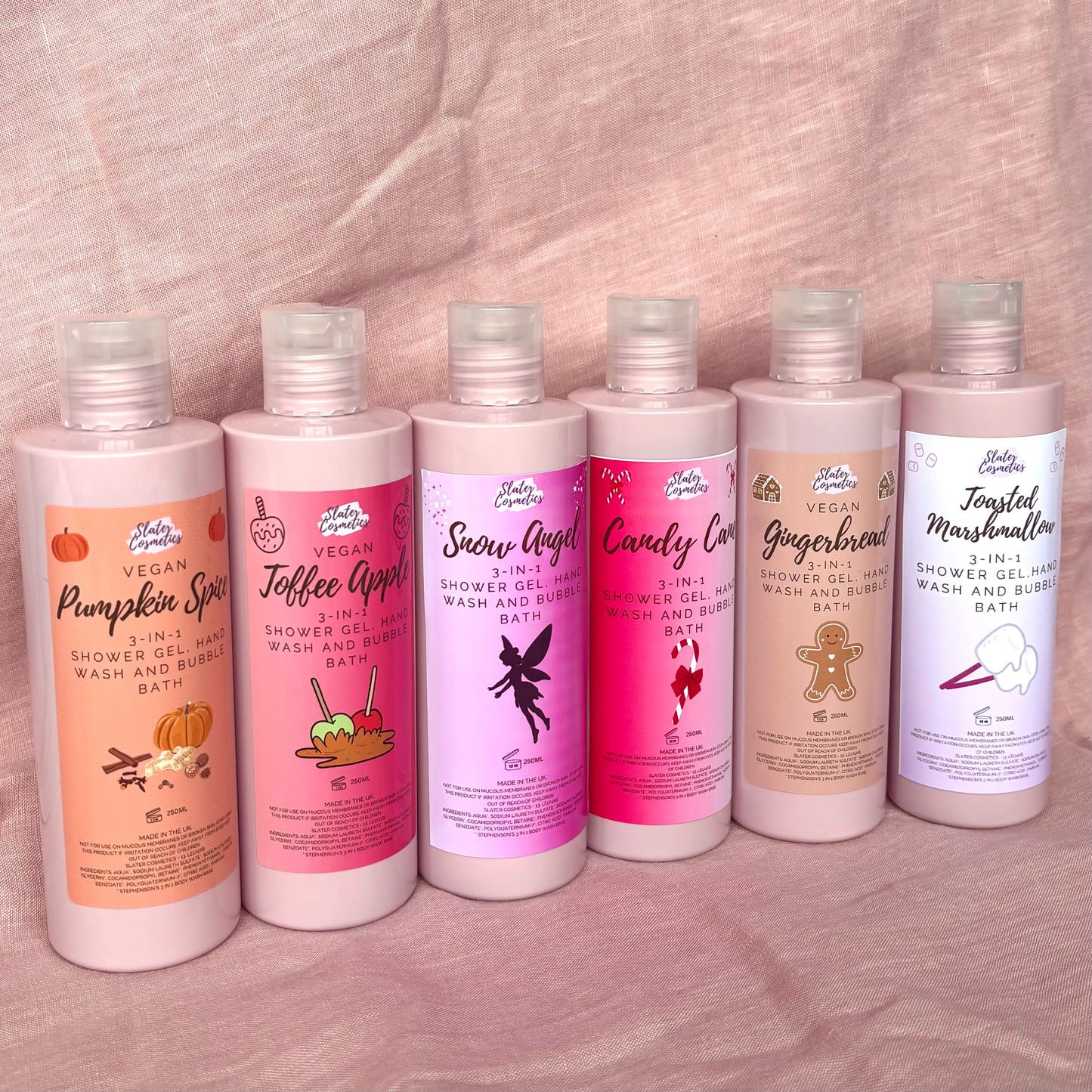 Shower Gel, Bubble Bath, and Hand Wash 3-in-1