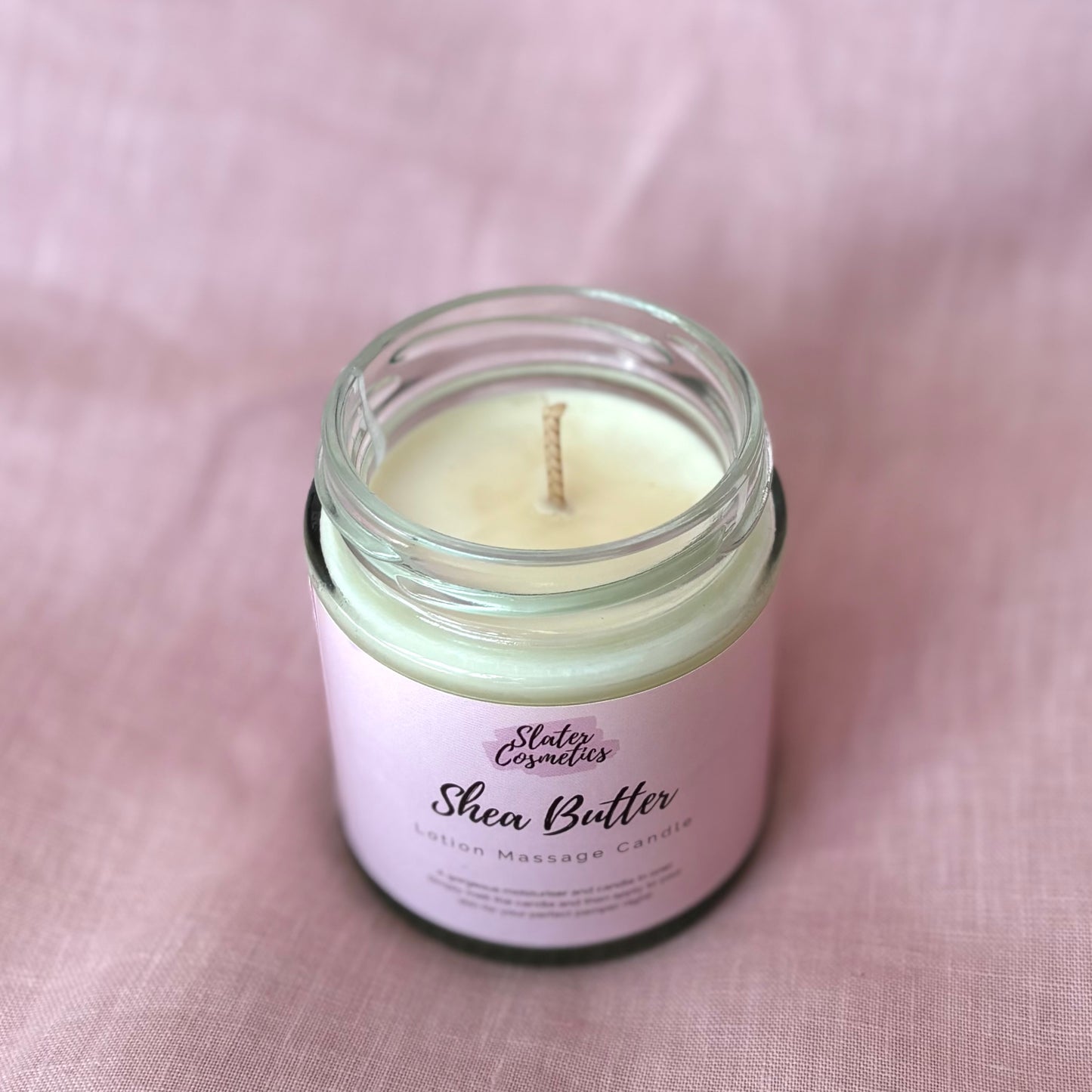 Shea Butter Lotion Massage Candle