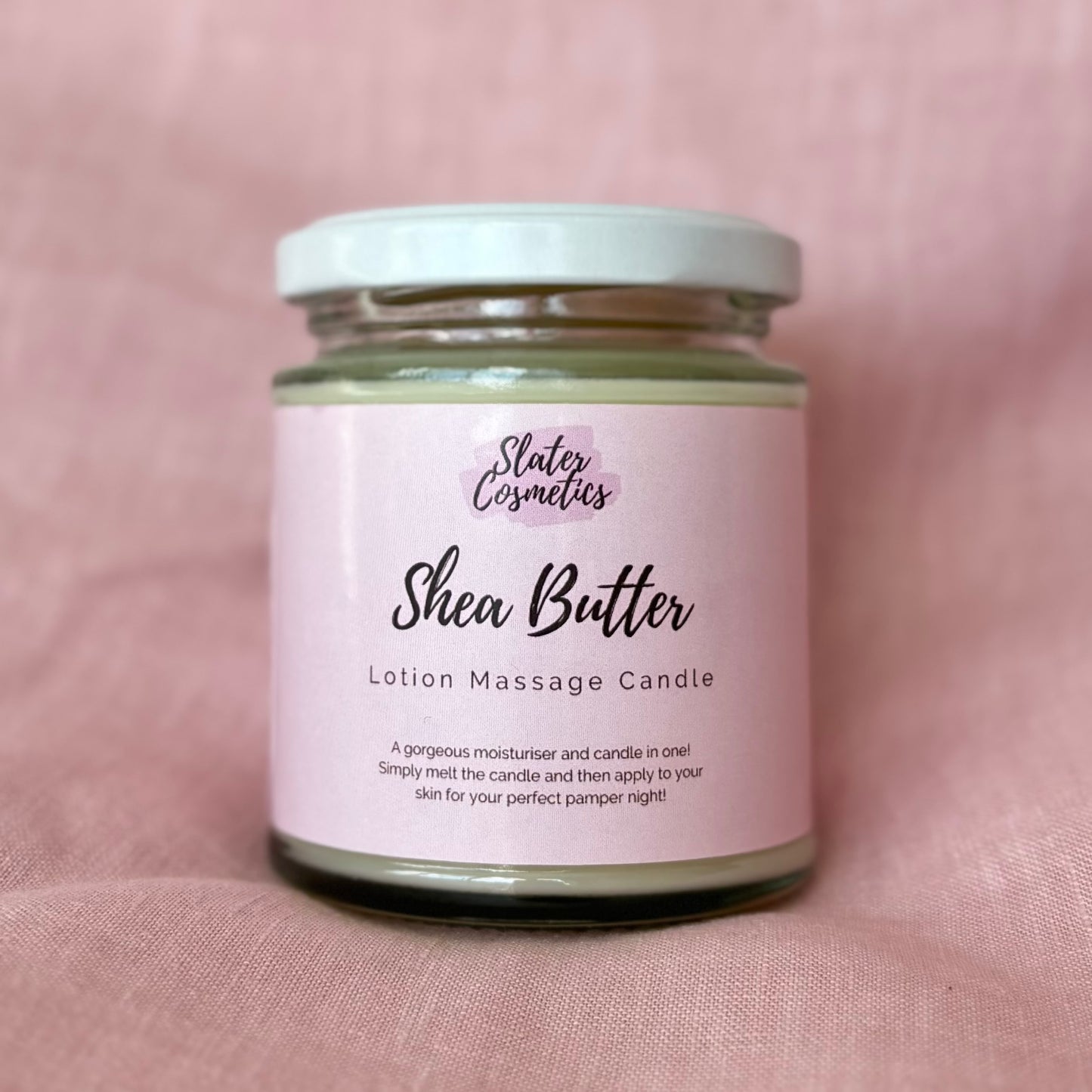 Shea Butter Lotion Massage Candle