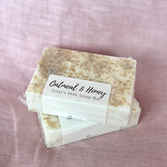 Goat's Milk, Honey, & Oatmeal Soap Bar