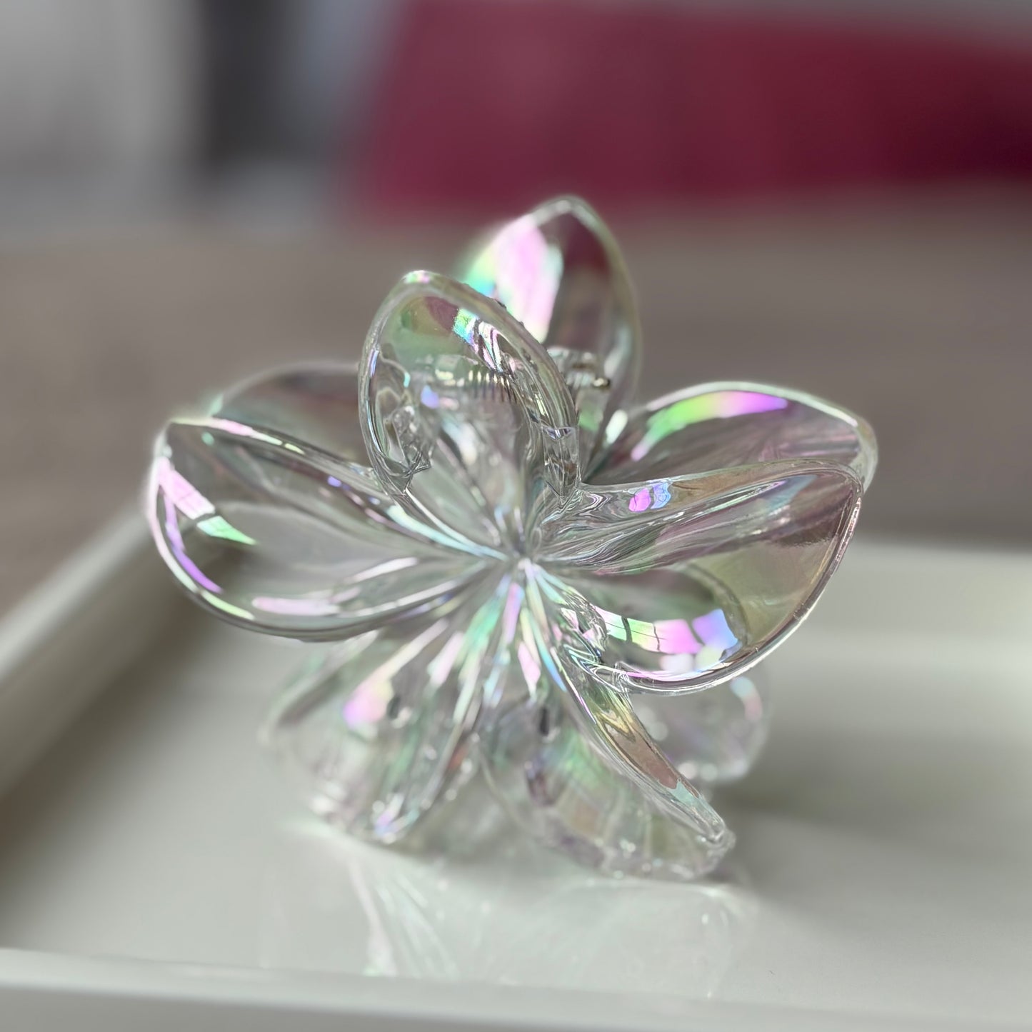 Flower claw clip