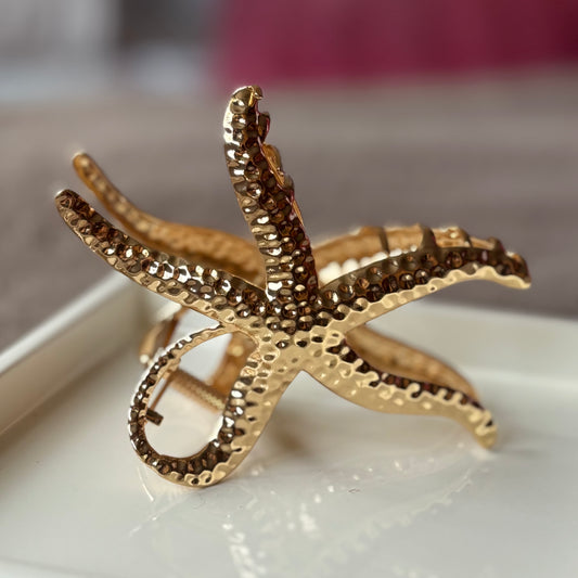 Starfish claw clip