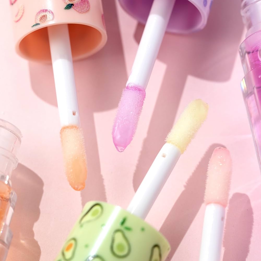 Scented Clear Lip Glow Oil