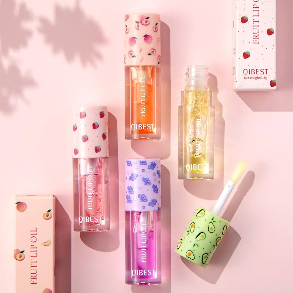 Scented Clear Lip Glow Oil