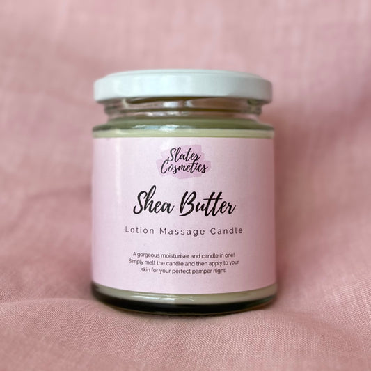 Shea Butter Lotion Massage Candle